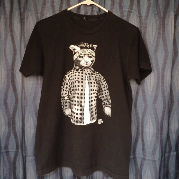 Other - Cholo Cat black T-shirt - Size M